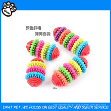 Colorful Teathing Gesunde Kauen Rubber Dog Toy